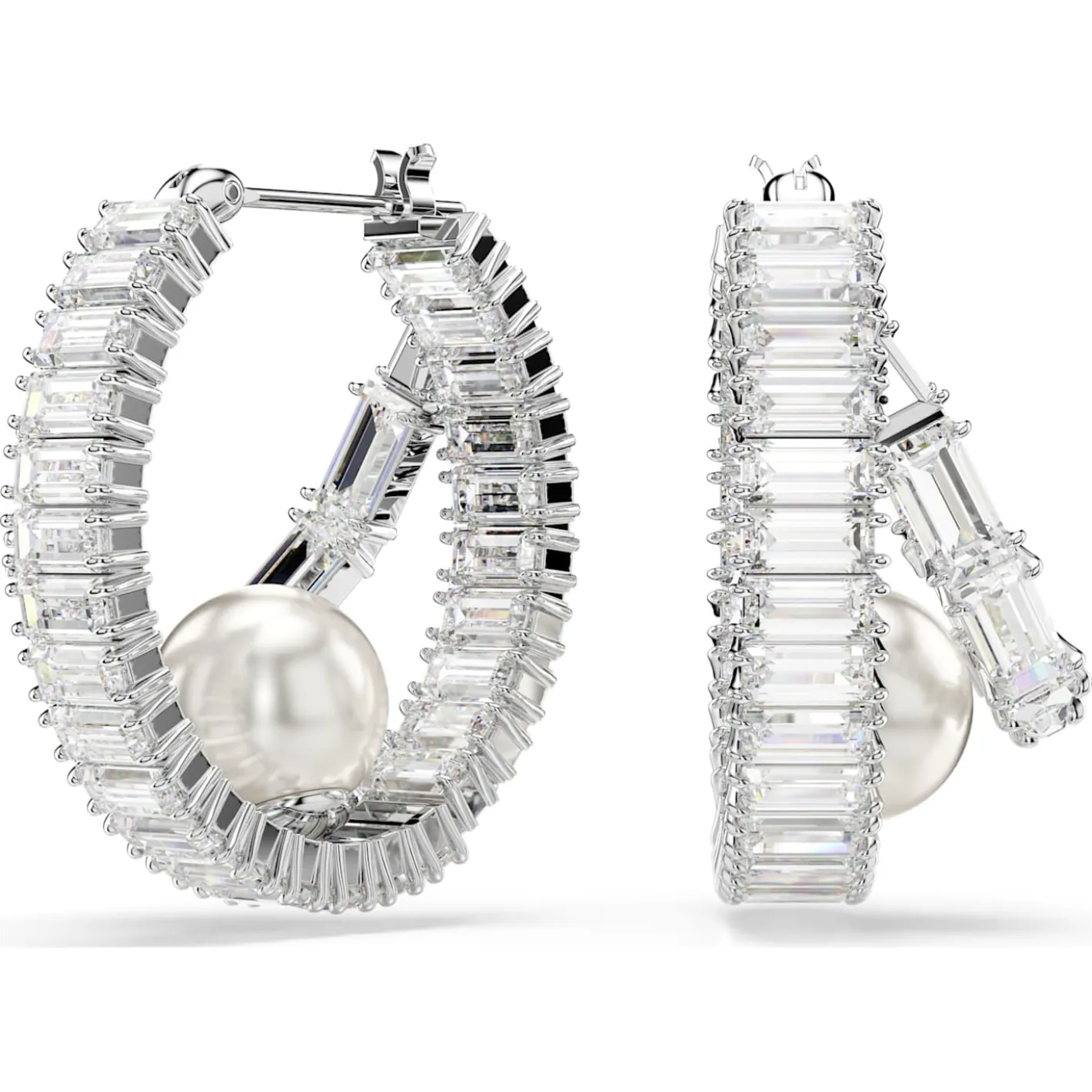 Ariana Grande x Swarovski hoop earrings