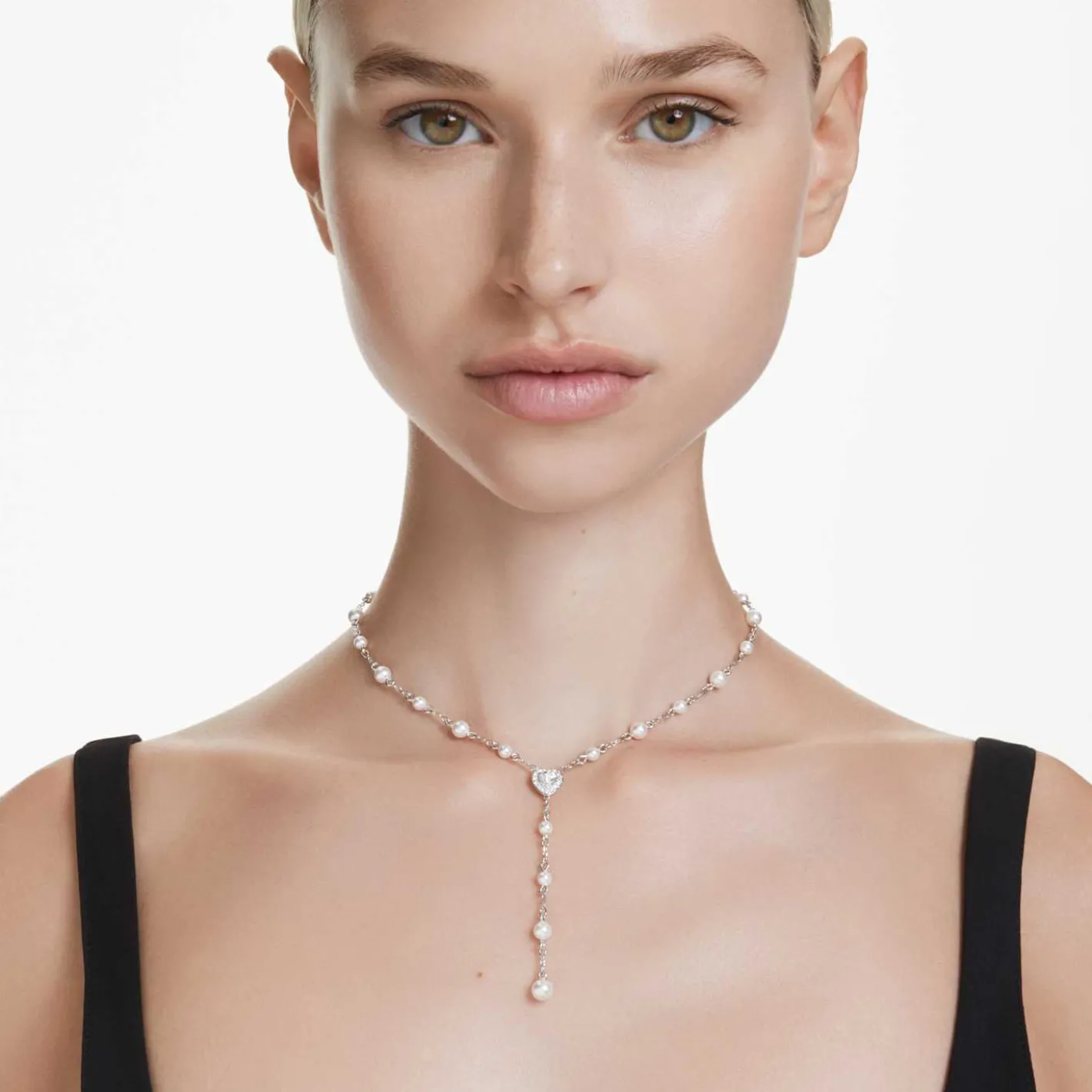 Ariana Grande x Swarovski Y necklace