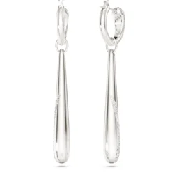 Classica drop and hoop earrings