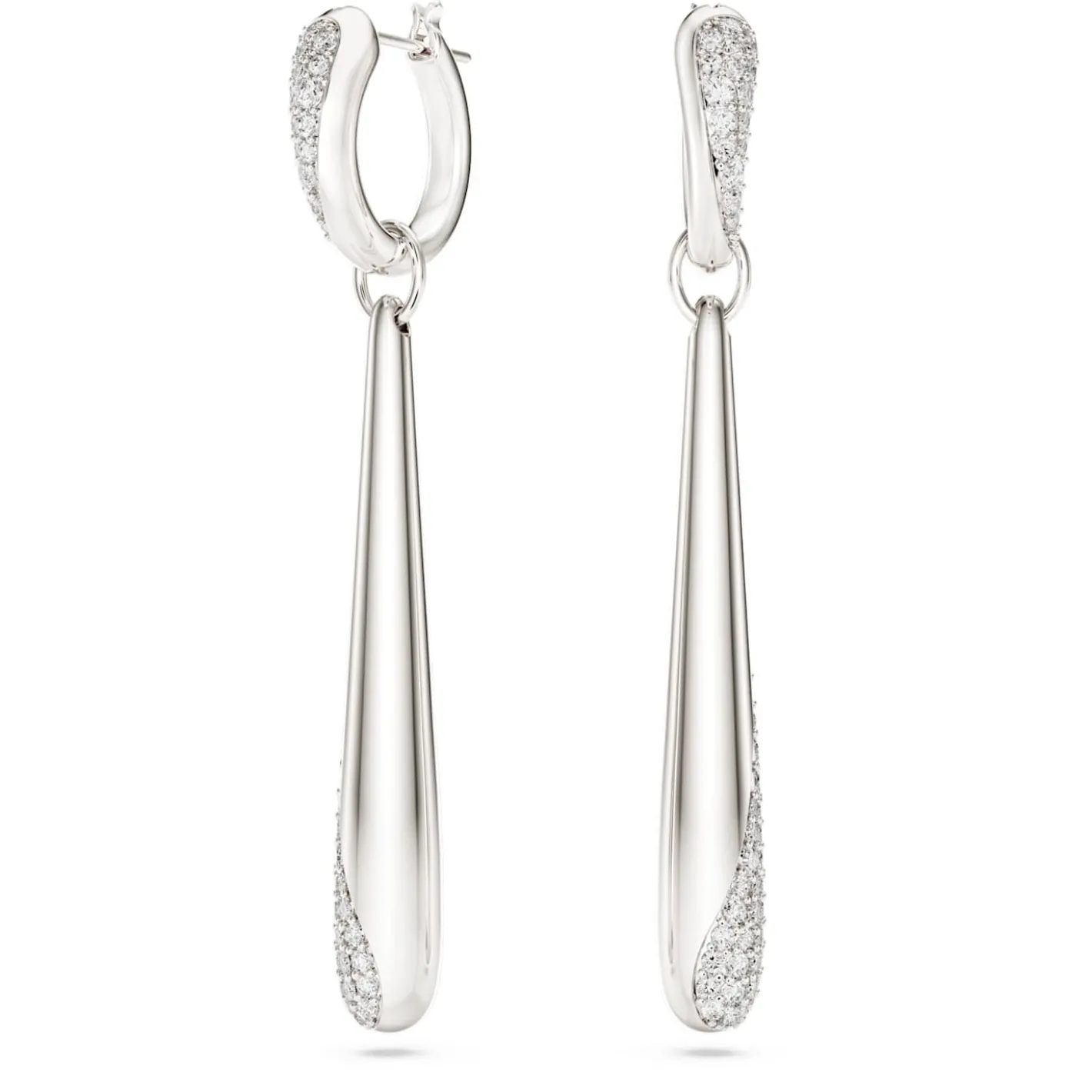 Classica drop and hoop earrings