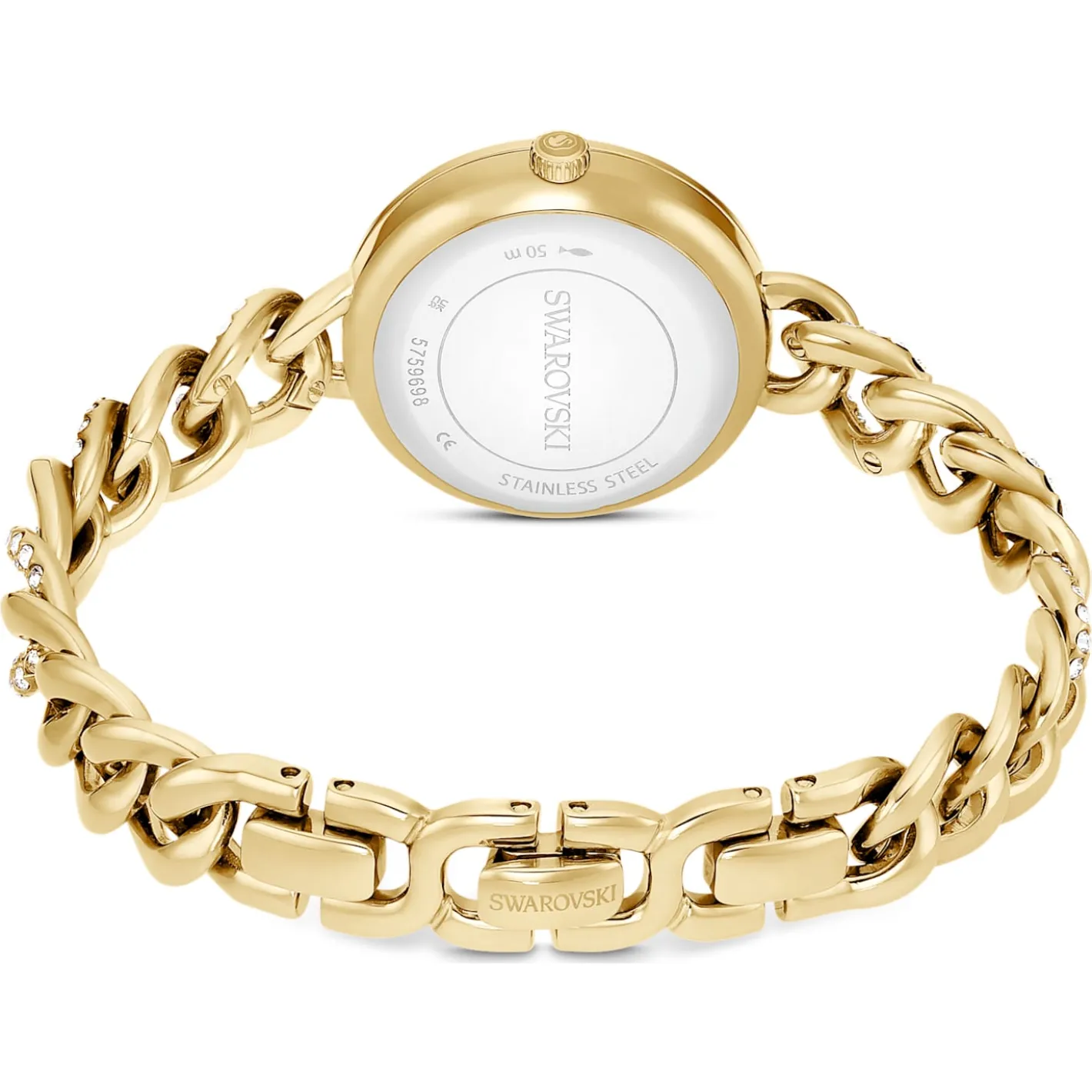 Cocktail round watch