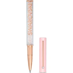 Crystalline ballpoint pen