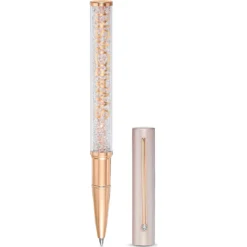 Crystalline ballpoint pen