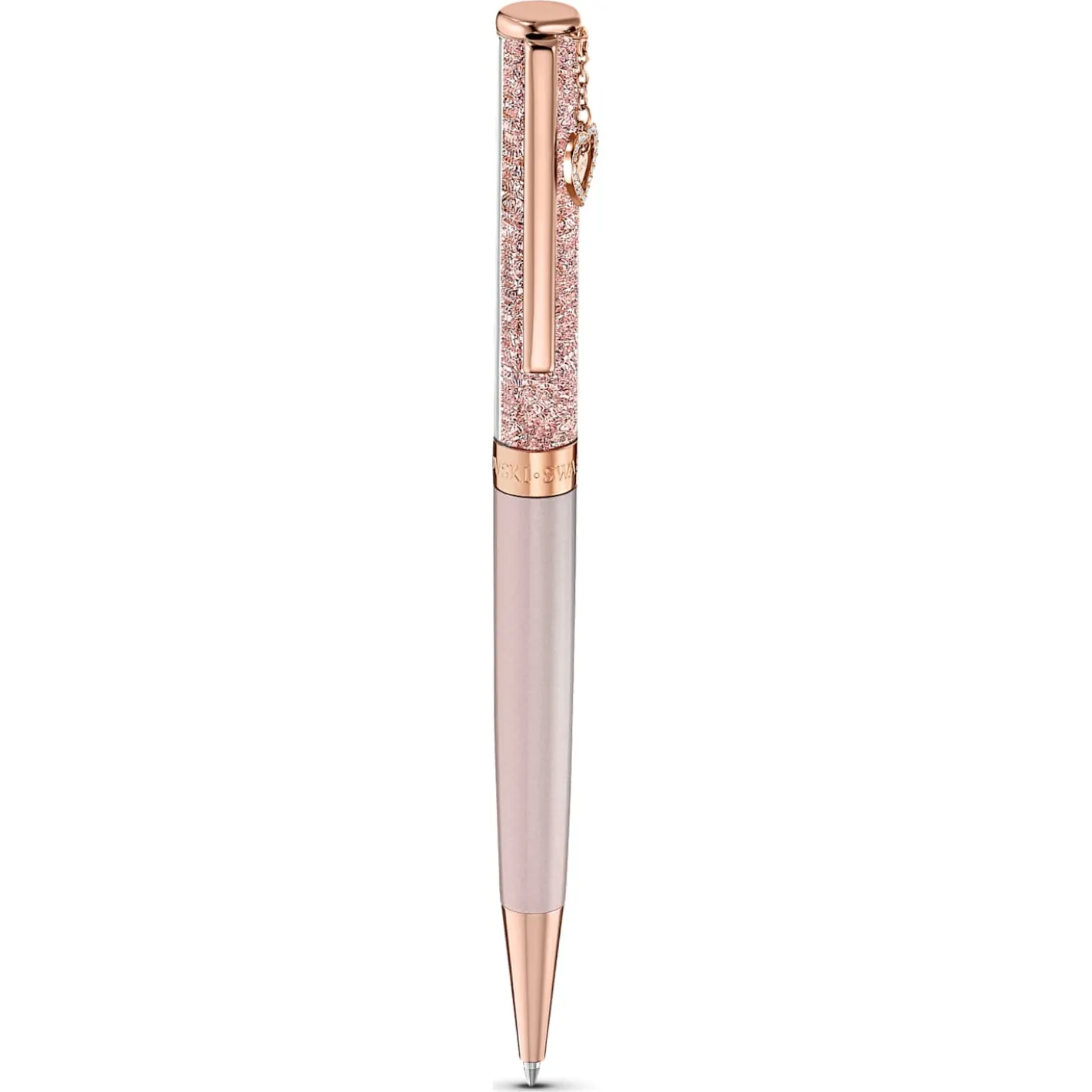 Crystalline ballpoint pen