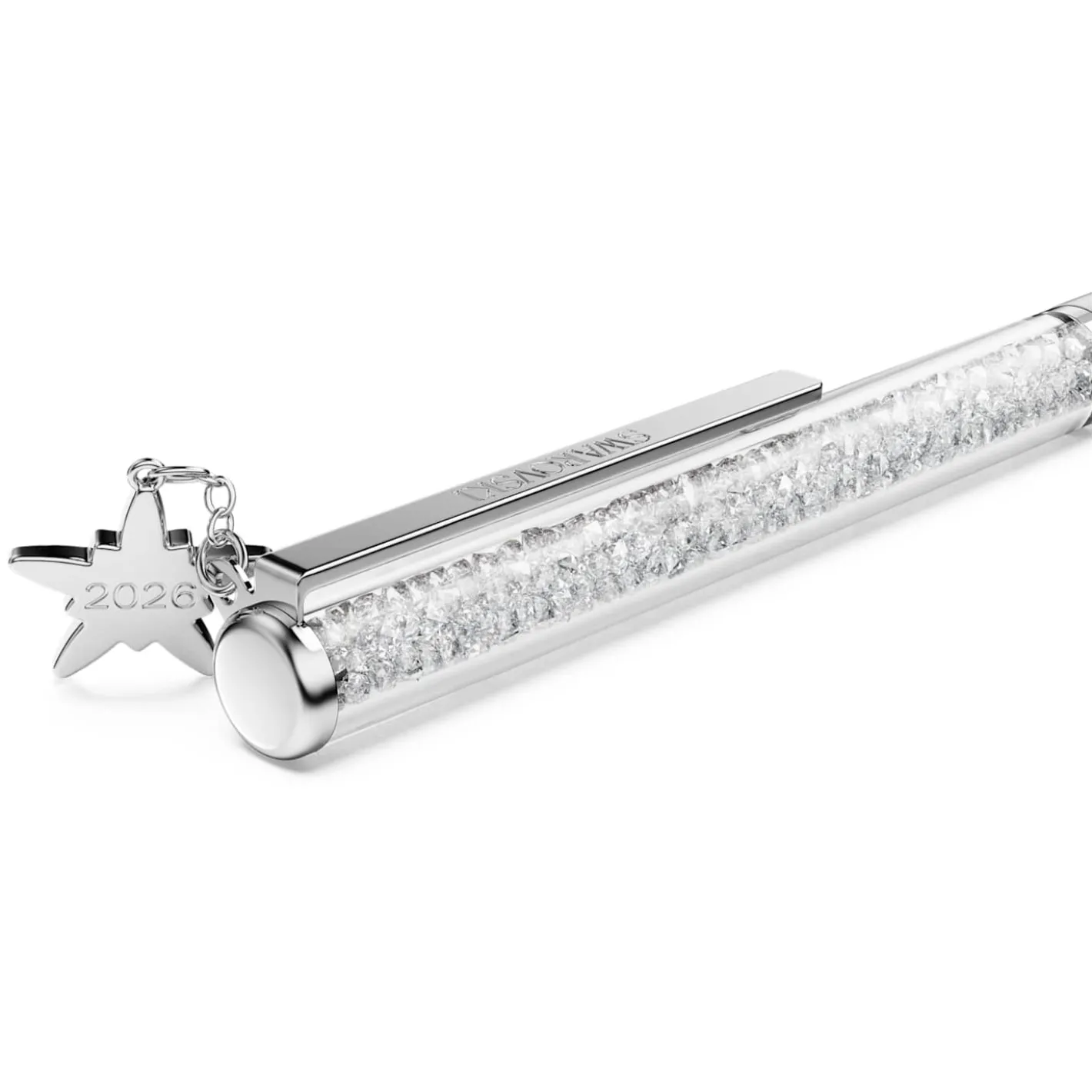 Crystalline ballpoint pen