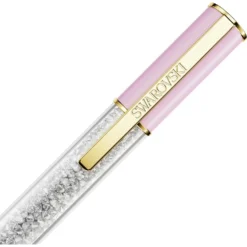 Crystalline ballpoint pen