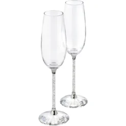 Crystalline Toasting Flutes (Set of 2)