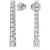 Eternity drop earrings