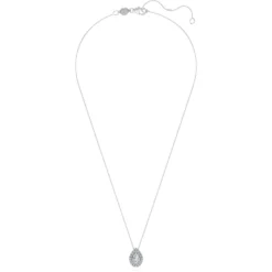 Eternity halo solitaire pendant