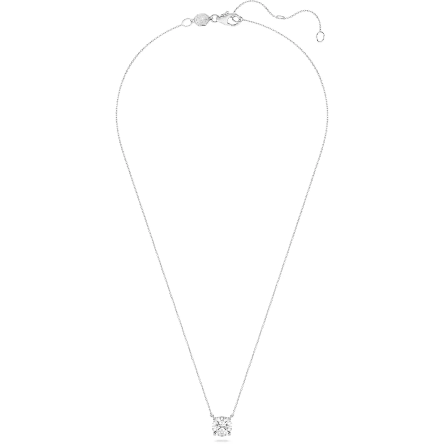 Eternity solitaire pendant