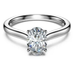 Eternity solitaire ring