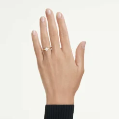 Eternity solitaire ring