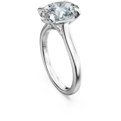 Eternity solitaire ring