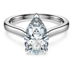 Eternity solitaire ring