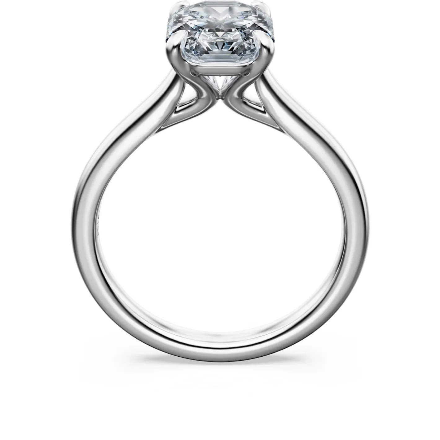 Eternity solitaire ring