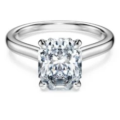 Eternity solitaire ring