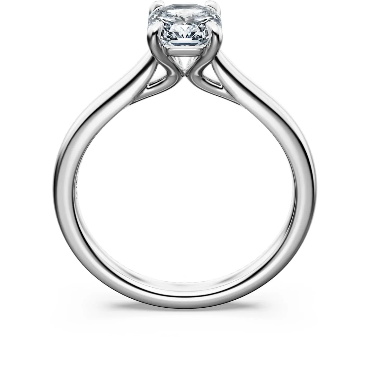 Eternity solitaire ring