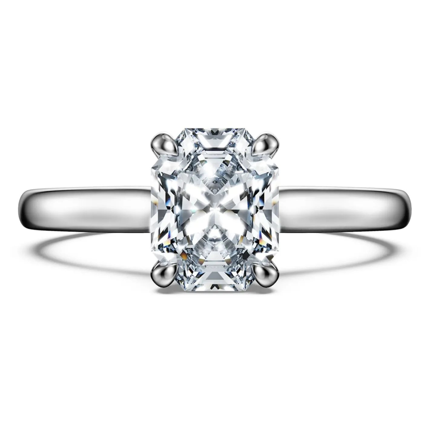 Eternity solitaire ring