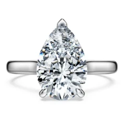Eternity solitaire ring