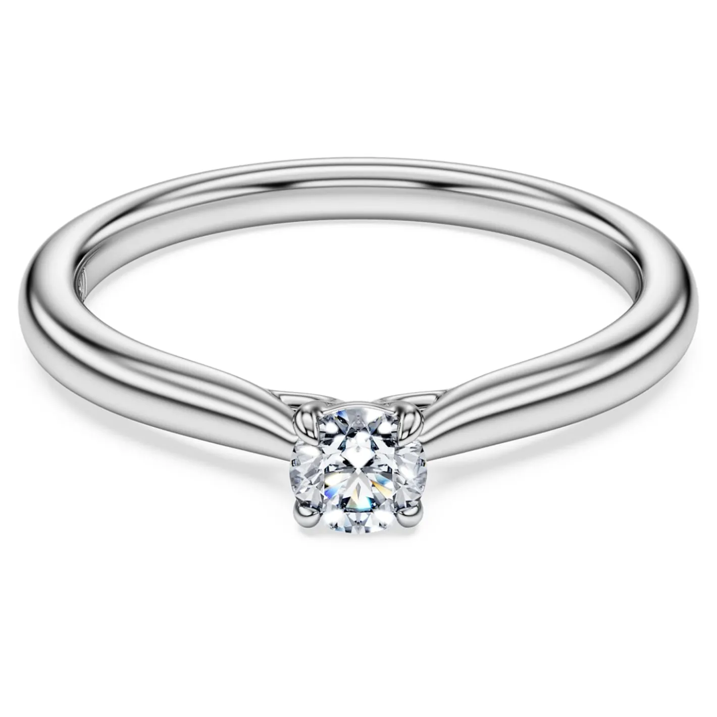 Eternity solitaire ring