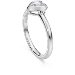 Eternity solitaire ring