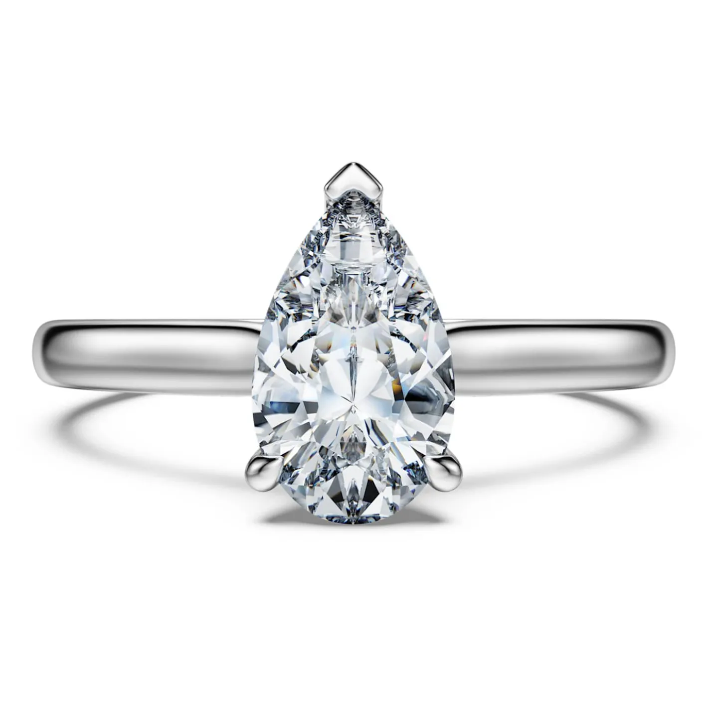 Eternity solitaire ring