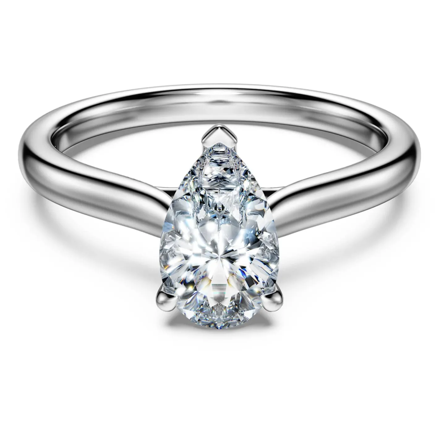 Eternity solitaire ring