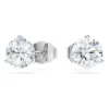 Eternity stud earrings