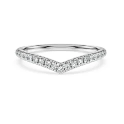 Eternity V band ring