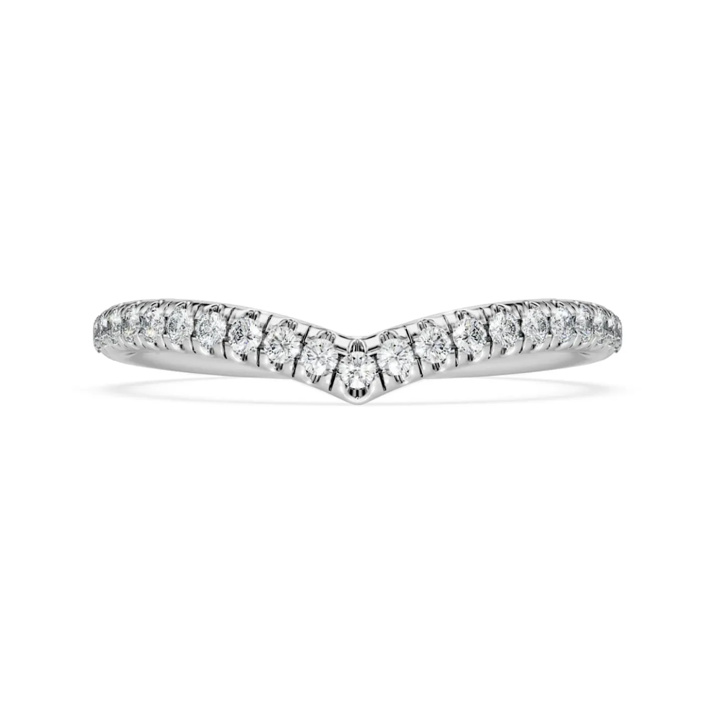 Eternity V band ring
