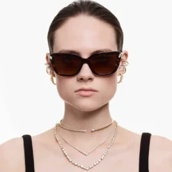 Hyperbola ear cuffs
