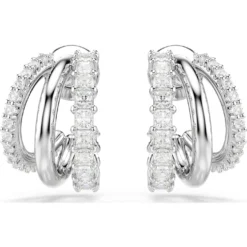 Hyperbola hoop earrings
