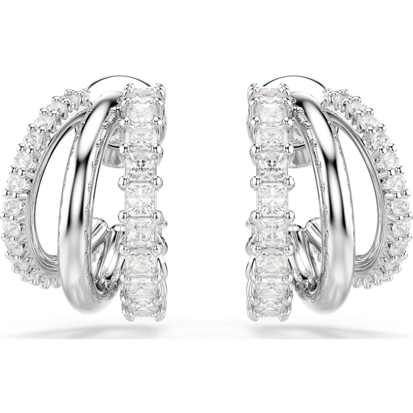 Hyperbola hoop earrings
