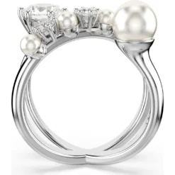 Matrix cocktail ring