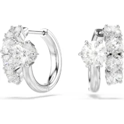 Matrix hoop earrings