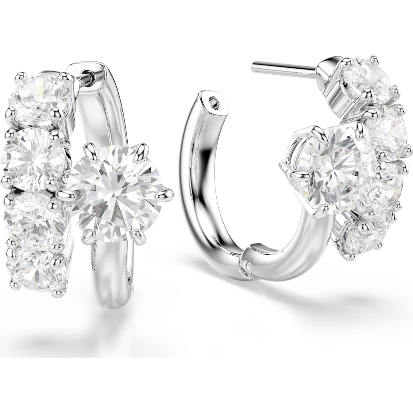 Matrix hoop earrings