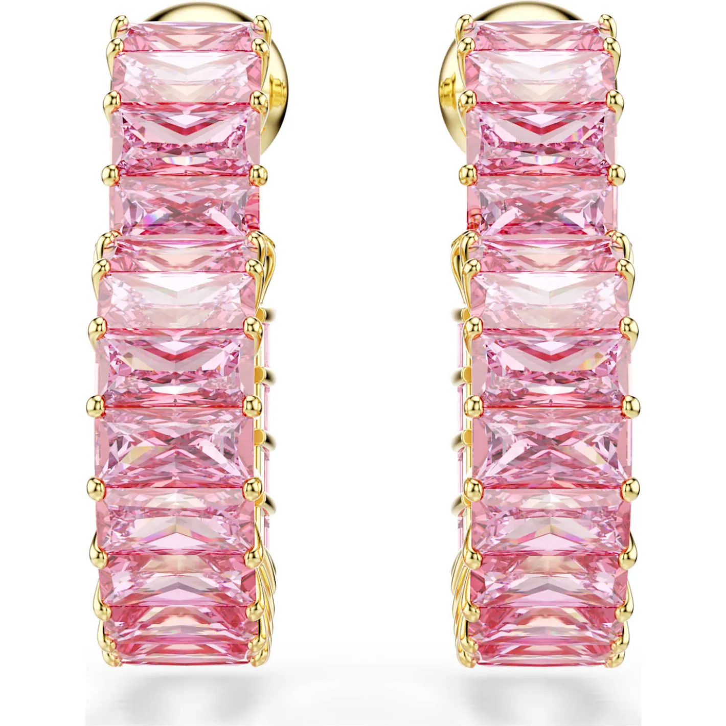 Matrix hoop earrings