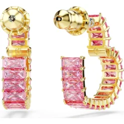 Matrix hoop earrings