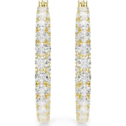 Matrix hoop earrings