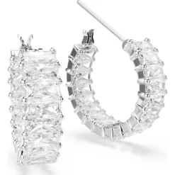 Matrix hoop earrings