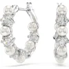 Matrix hoop earrings