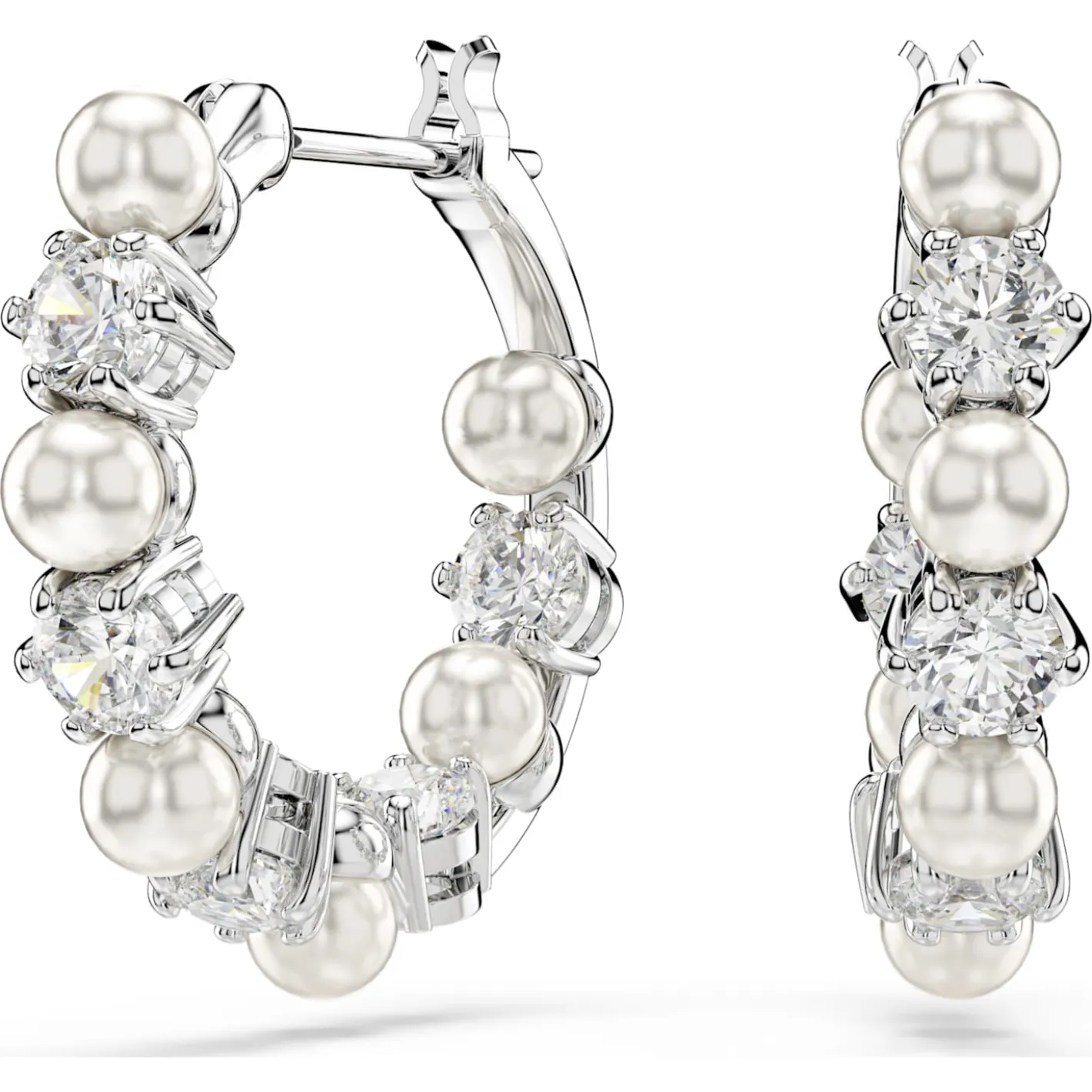 Matrix hoop earrings