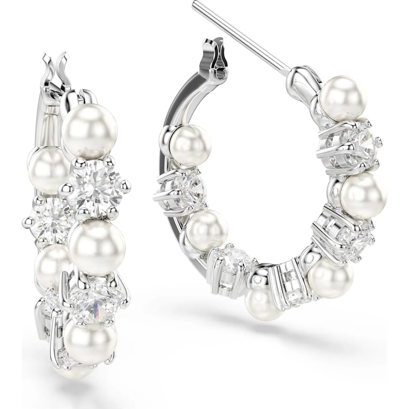 Matrix hoop earrings