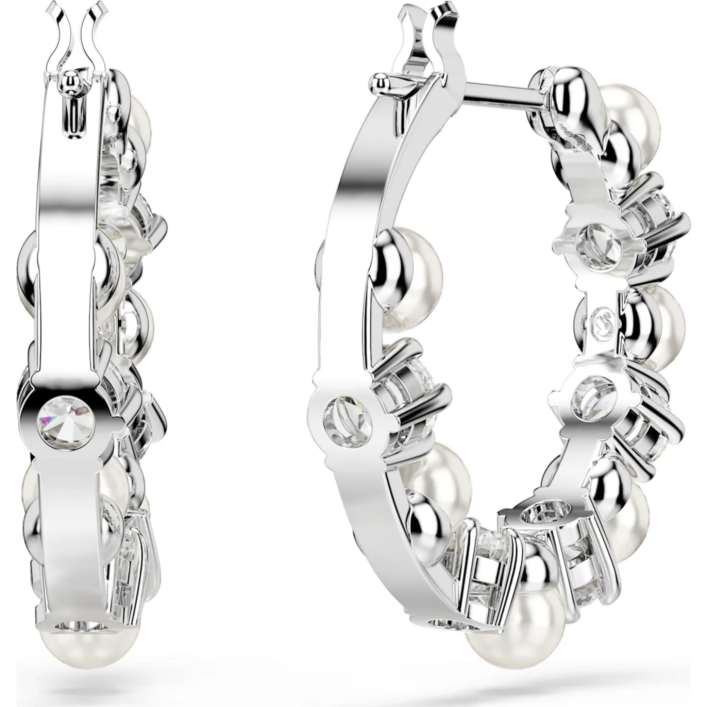 Matrix hoop earrings