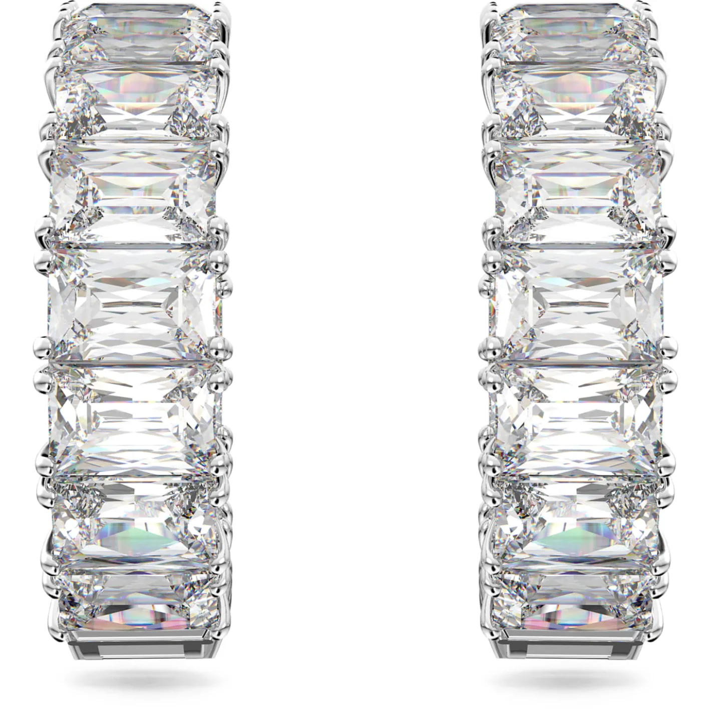 Matrix hoop earrings