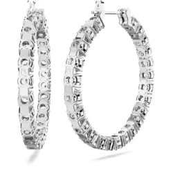 Matrix hoop earrings