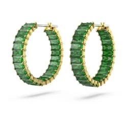 Matrix hoop earrings