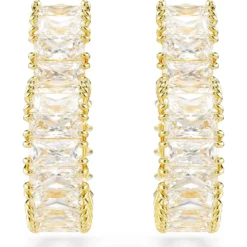 Matrix hoop earrings