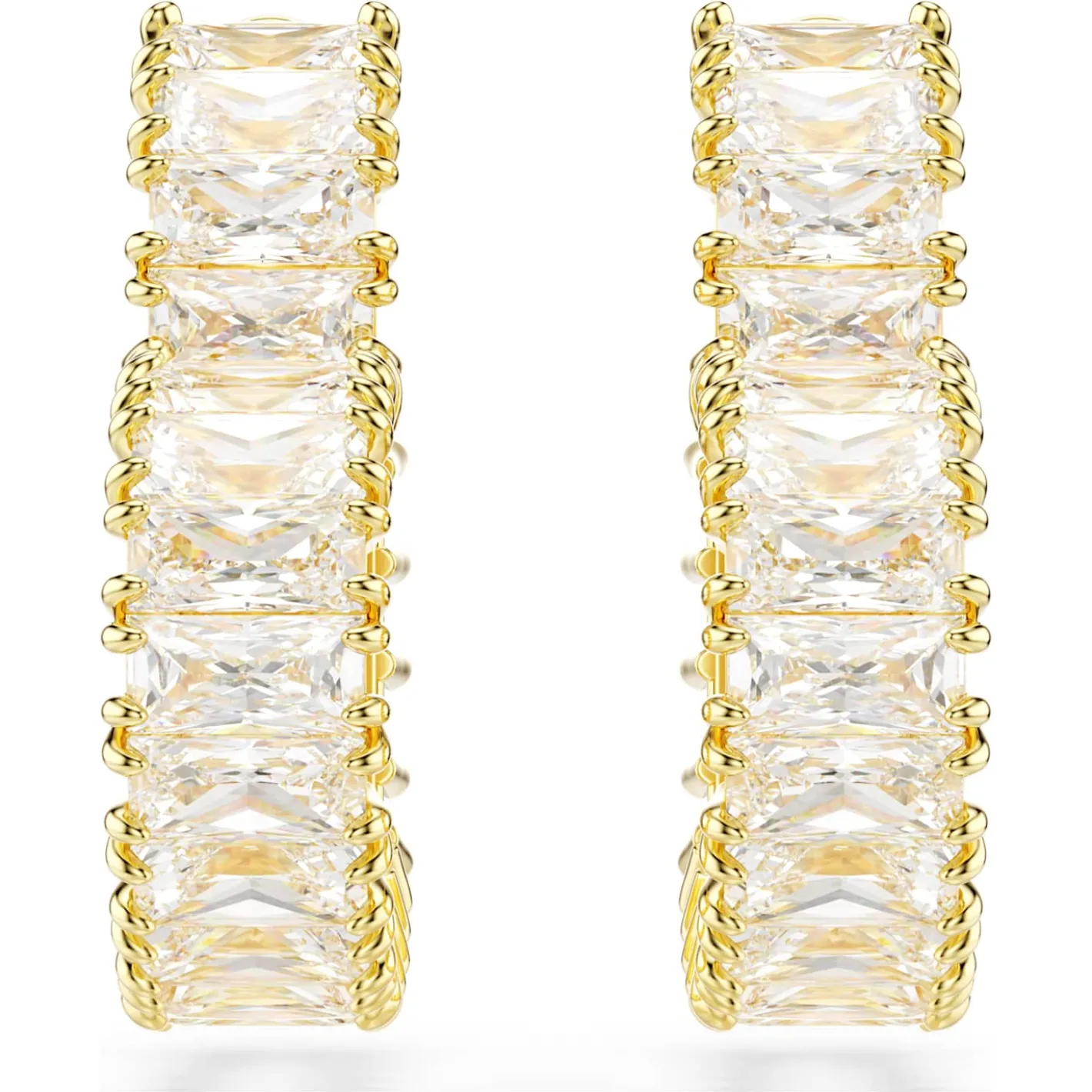 Matrix hoop earrings