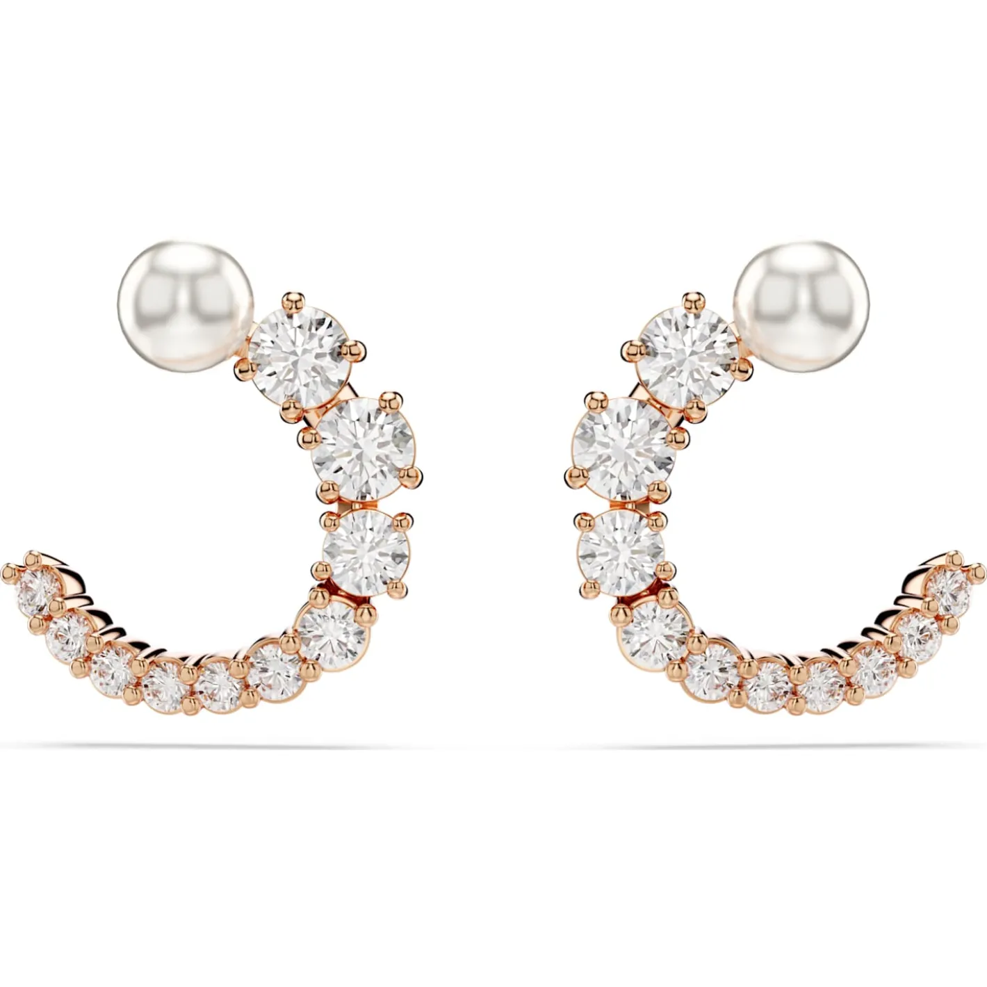 Matrix hoop earrings